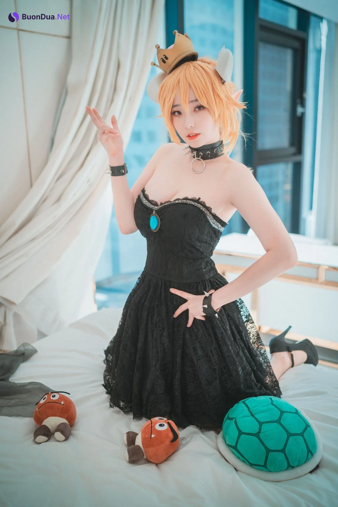 Bambi 밤비, [DJAWA] Halloween with Bowsette - Photo 5