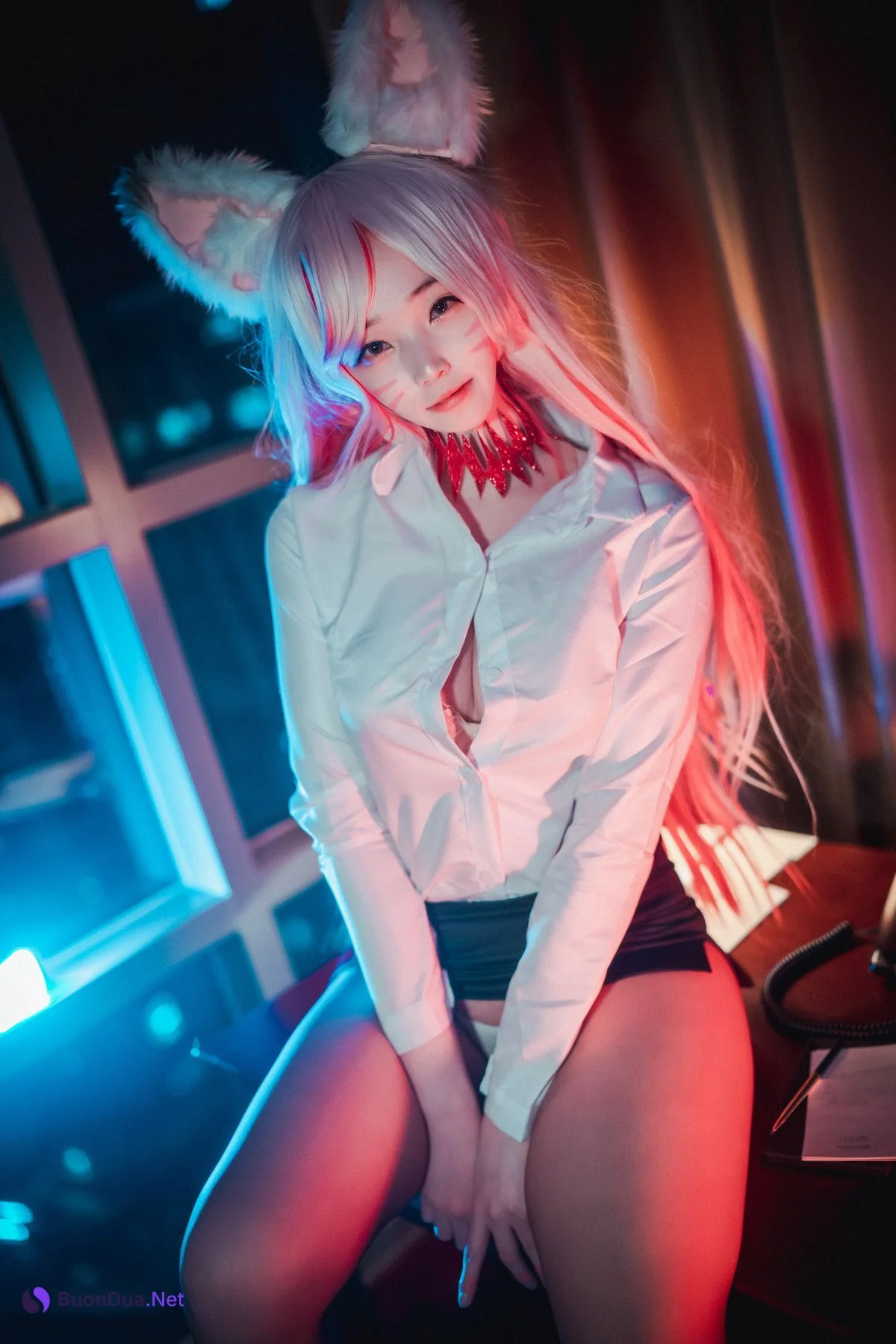 Bambi 밤비, [DJAWA] Kumiho in the Office Set.01 - Photo 17