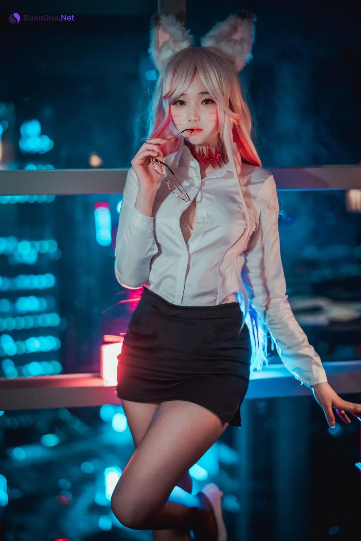 Bambi 밤비, [DJAWA] Kumiho in the Office Set.01 - Photo 2