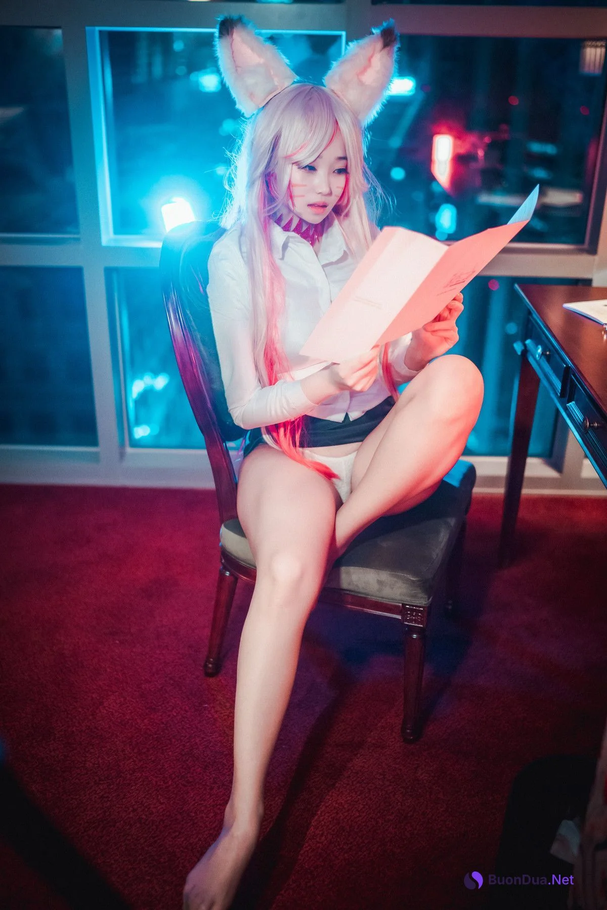 Bambi 밤비, [DJAWA] Kumiho in the Office Set.02 - Photo 7