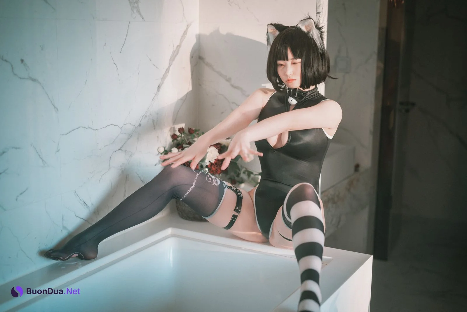 Bambi 밤비, [DJAWA] Le chat déteste la douche - 写真 9