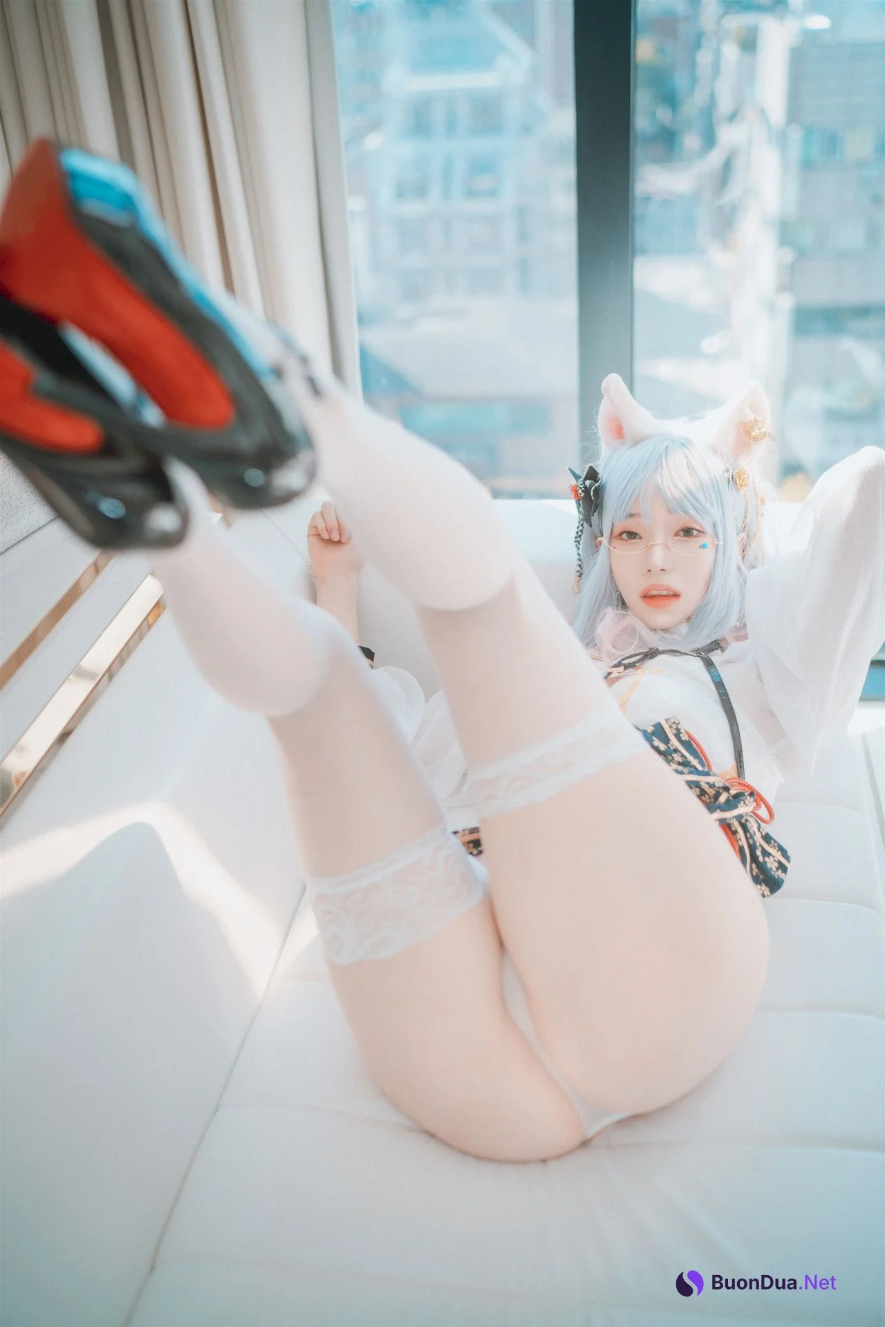 Bambi 밤비, [DJAWA] Le Chat Porte un Qípáo Set.02 - Photo 13