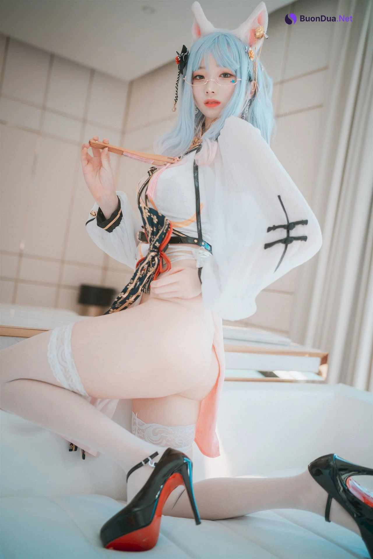 Bambi 밤비, [DJAWA] Le Chat Porte un Qípáo Set.02 - Photo 20