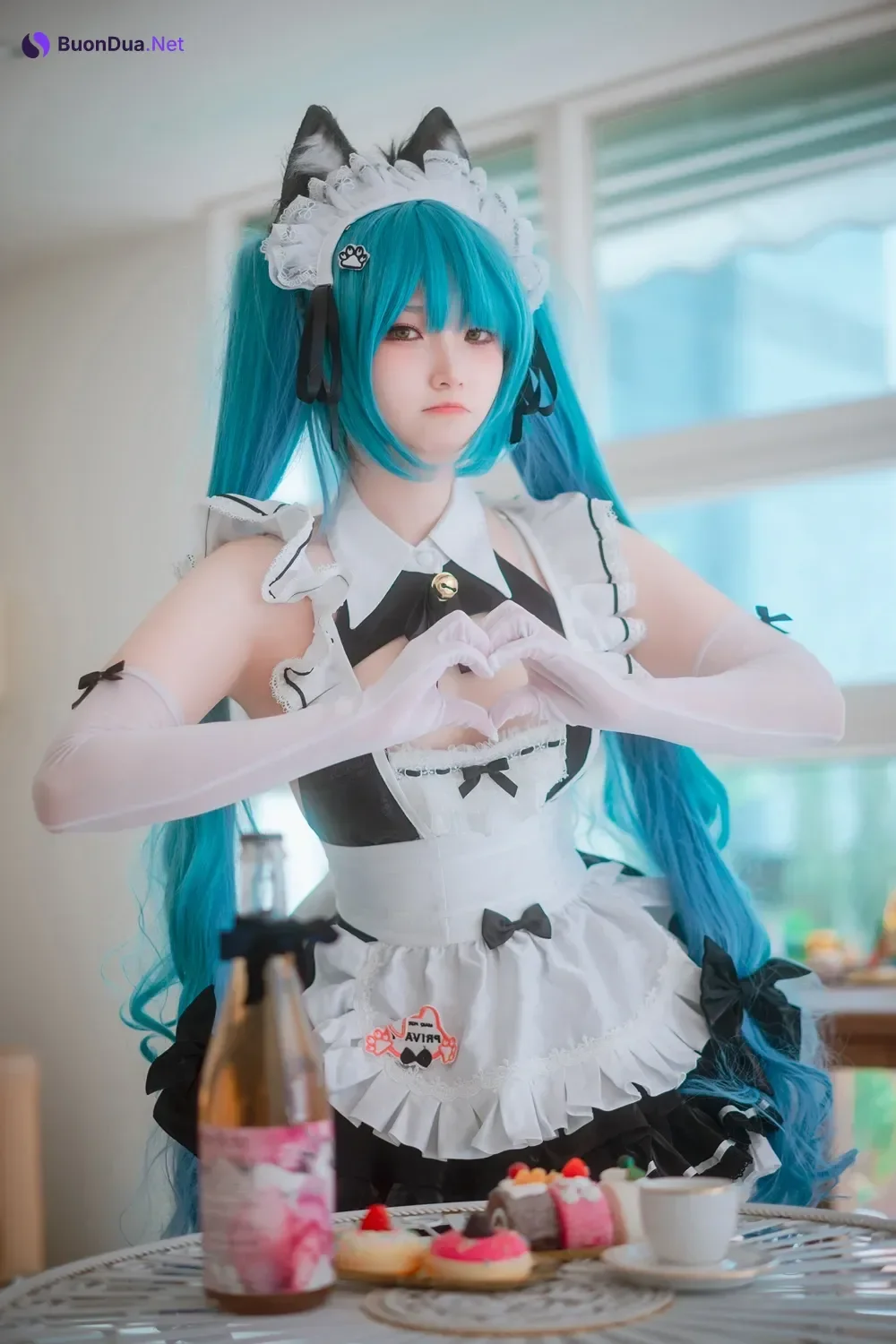 Bambi 밤비, DJAWA 「Nikke Privaty Unkind Maid」 - Photo 4