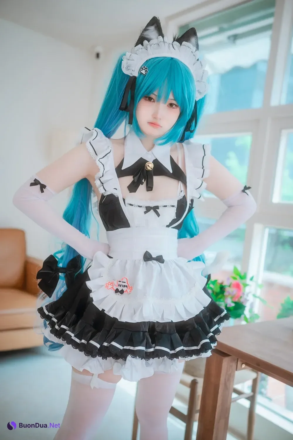 Bambi 밤비, DJAWA 「Nikke Privaty Unkind Maid」 Set.02 - Photo 13