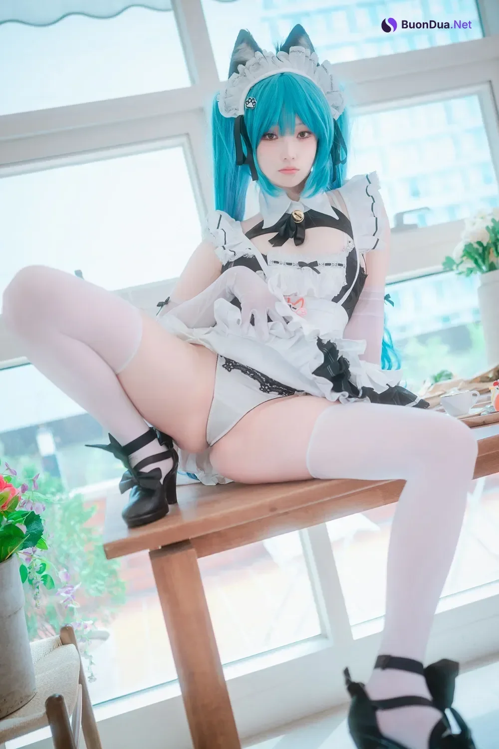 Bambi 밤비, DJAWA 「Nikke Privaty Unkind Maid」 Set.02 - Photo 19
