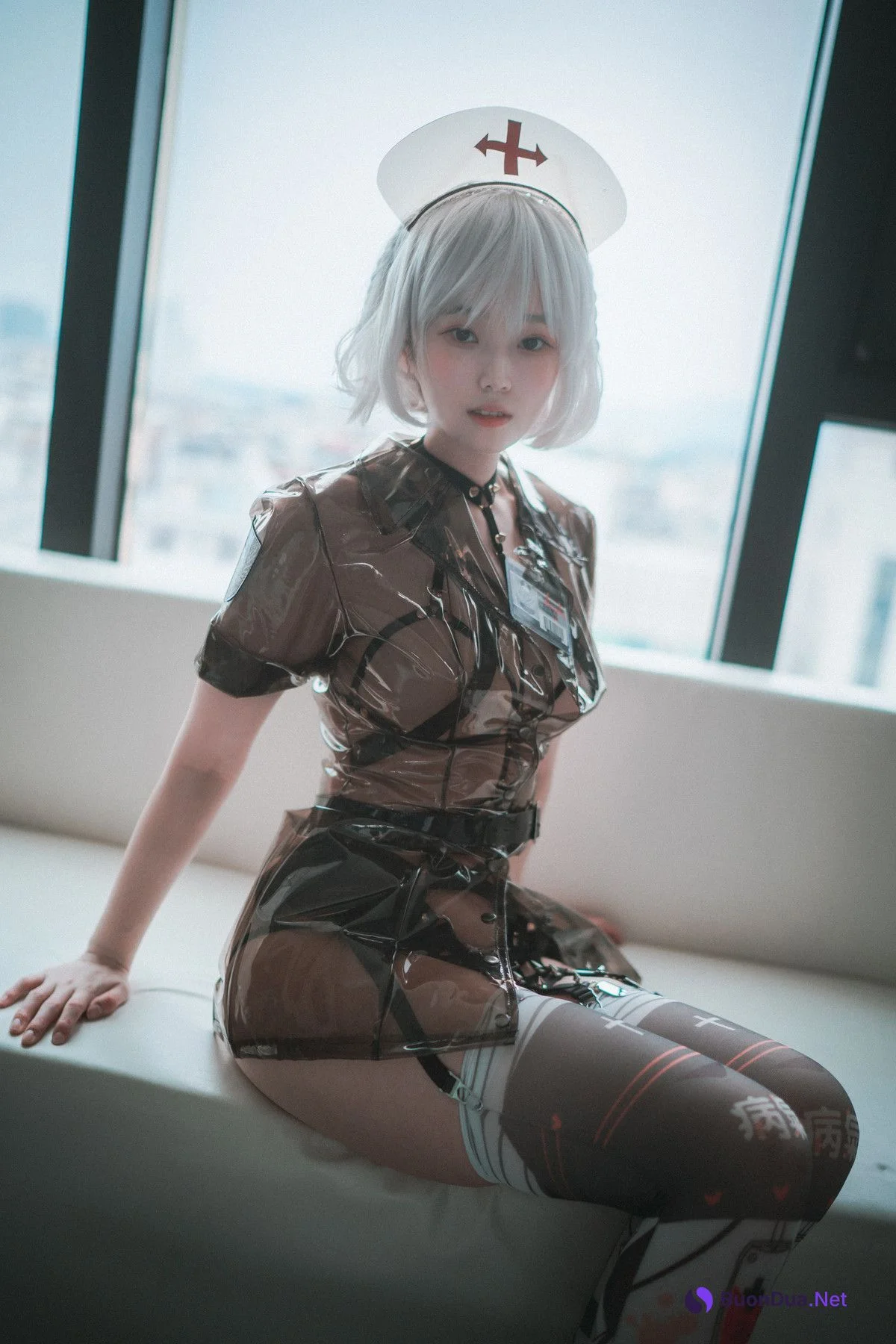 Bambi 밤비, [DJAWA] Nurse Nation (Black ver) Set.01 - Photo 13