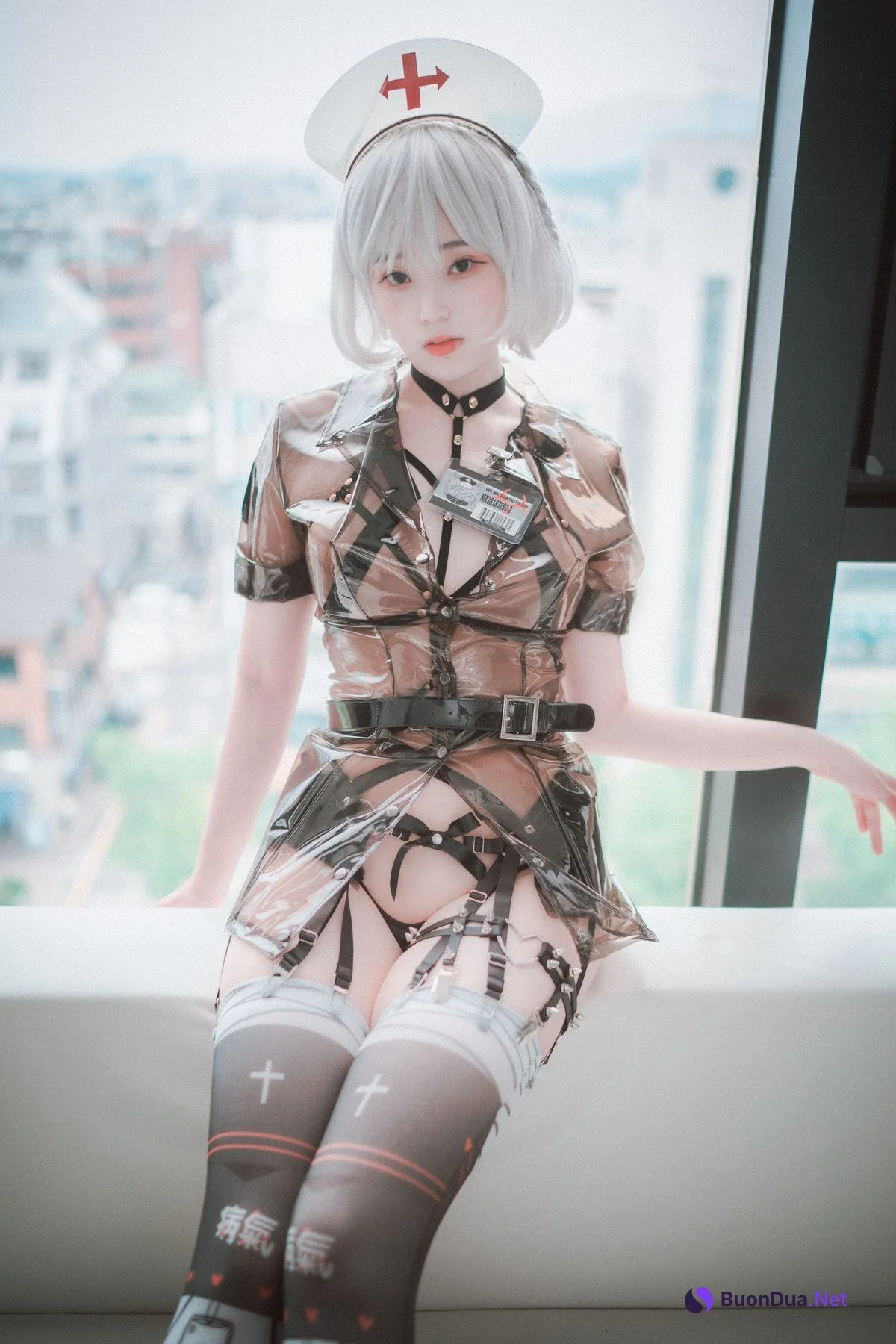 Bambi 밤비, [DJAWA] Nurse Nation (Black ver) Set.01 - Photo 6