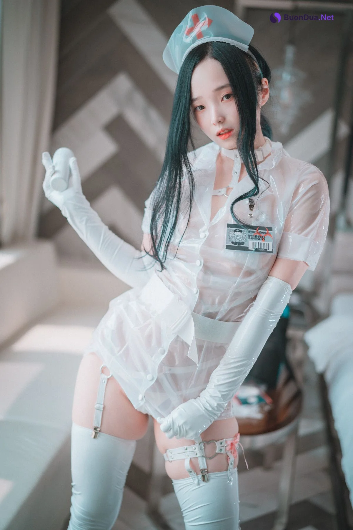 Bambi 밤비, [DJAWA] Nurse Nation (White ver) Set.01 - Photo 15
