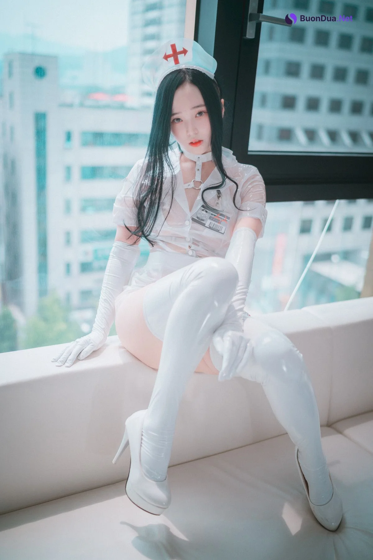 Bambi 밤비, [DJAWA] Nurse Nation (White ver) Set.01 - Photo 5