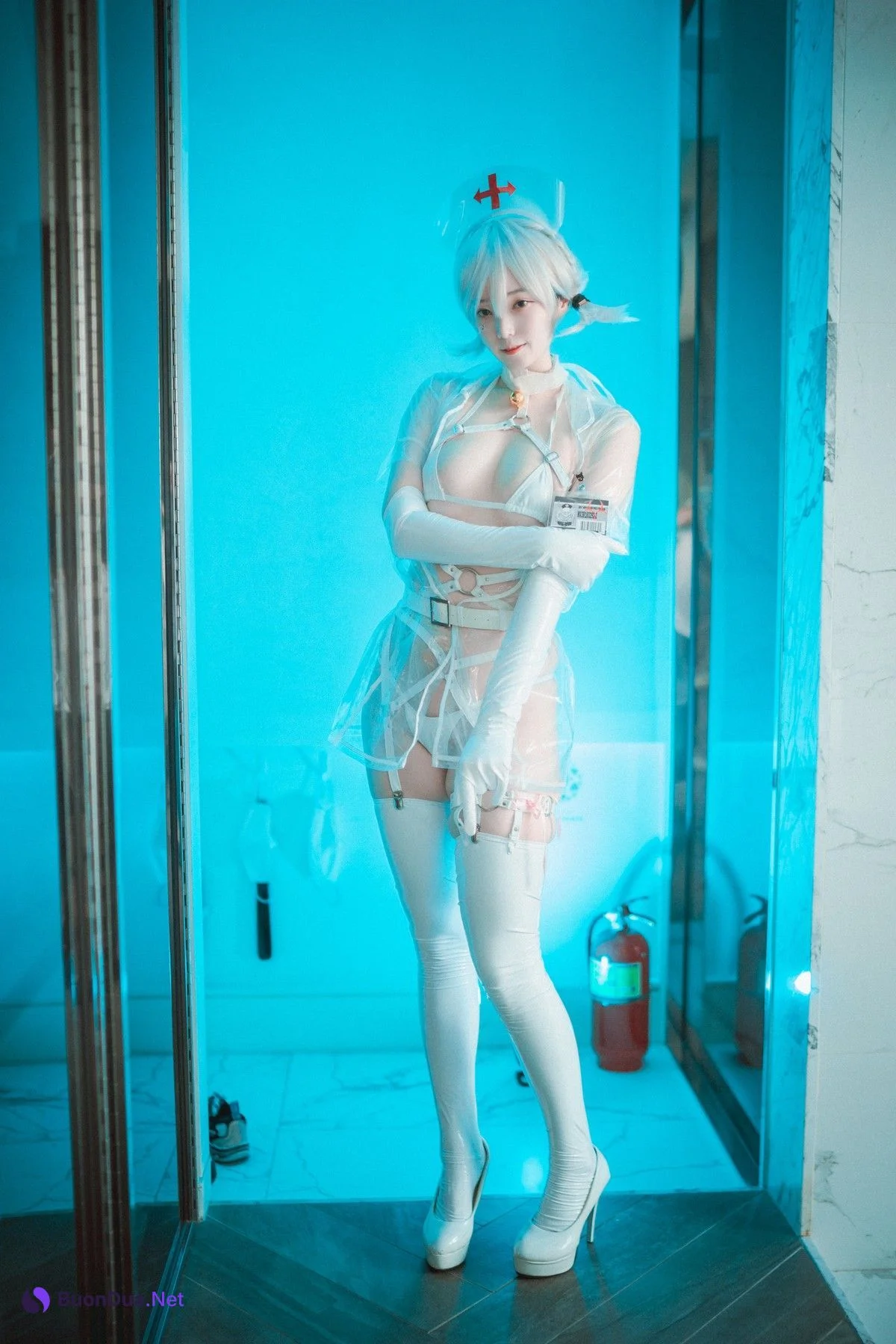Bambi 밤비, [DJAWA] Nurse Nation White Ver. Set.02 - Photo 8