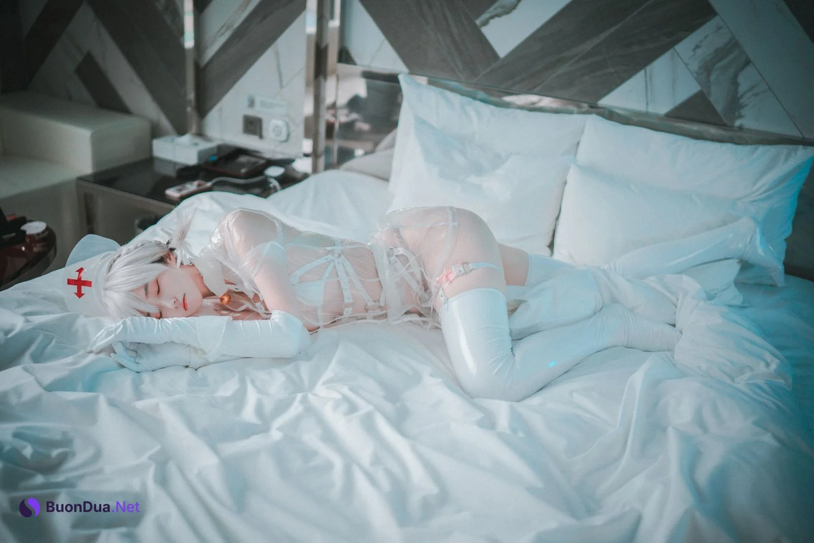 Bambi 밤비, [DJAWA] Nurse Nation (White ver) Set.02 - Photo 13