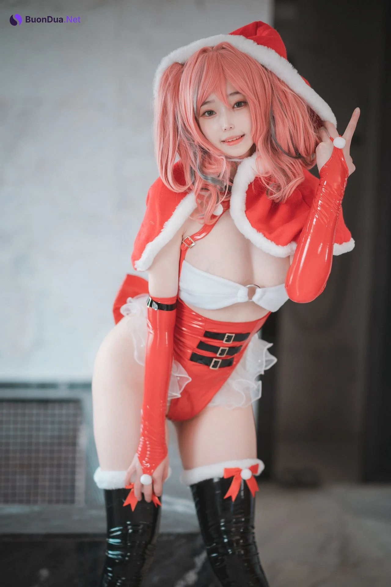 Bambi 밤비, [DJAWA] Santa Girl in the Summer Set.01 - Photo 4