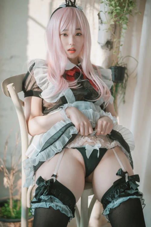 Bambi 밤비, [DJAWA] Sheer Bunny Maid