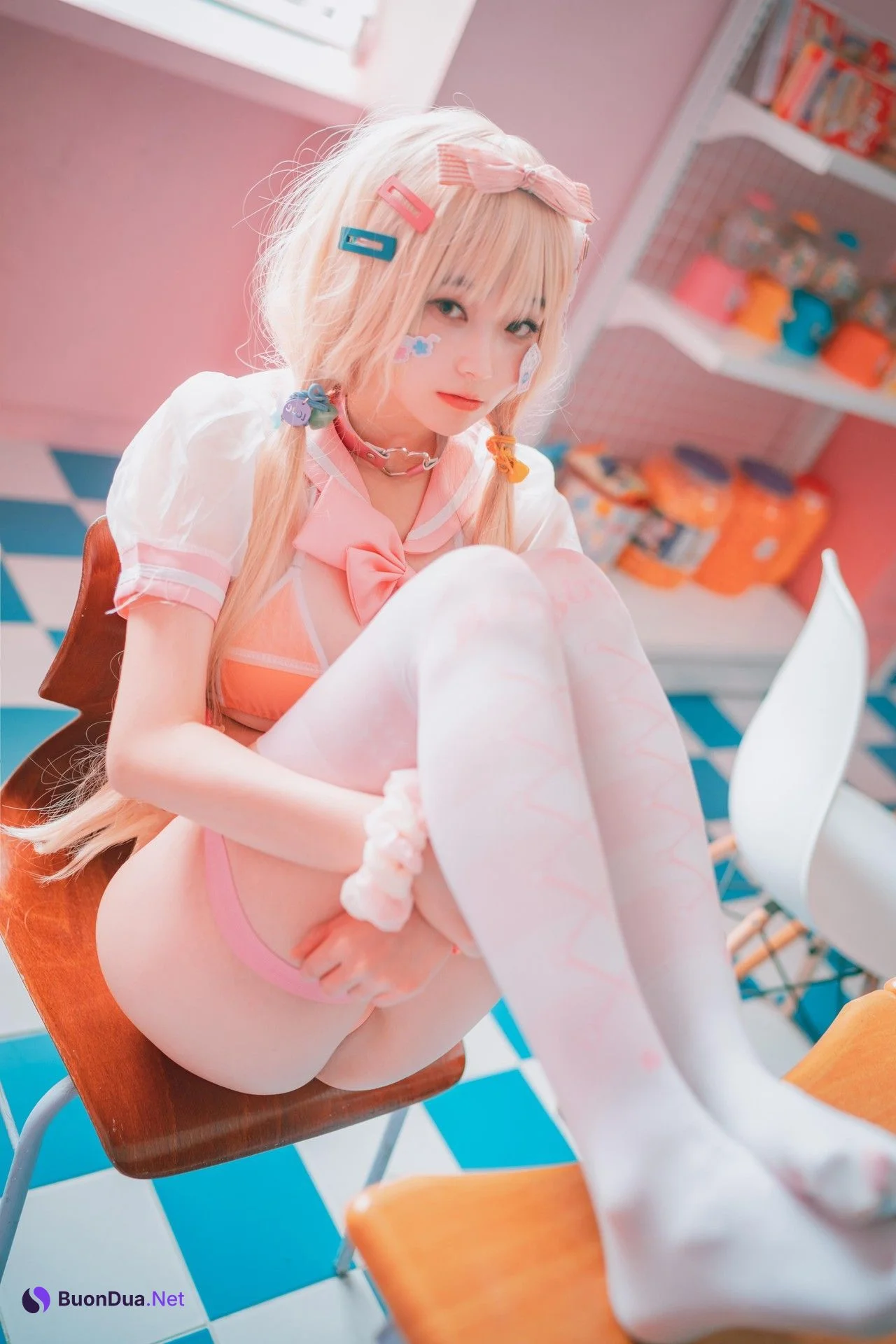 Bambi 밤비, [DJAWA] Sheer Pink - 写真 19
