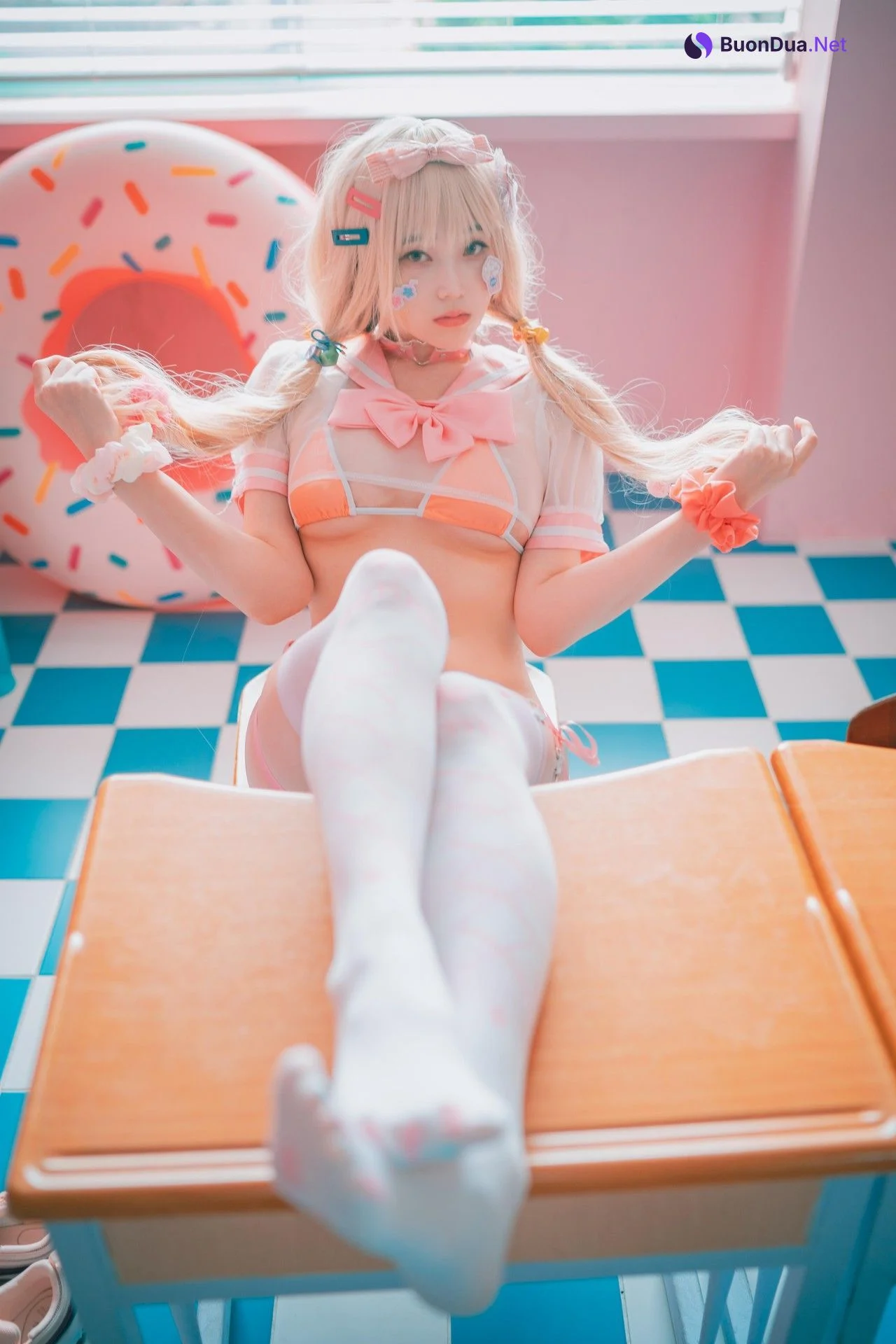 Bambi 밤비, [DJAWA] Sheer Pink - 写真 20