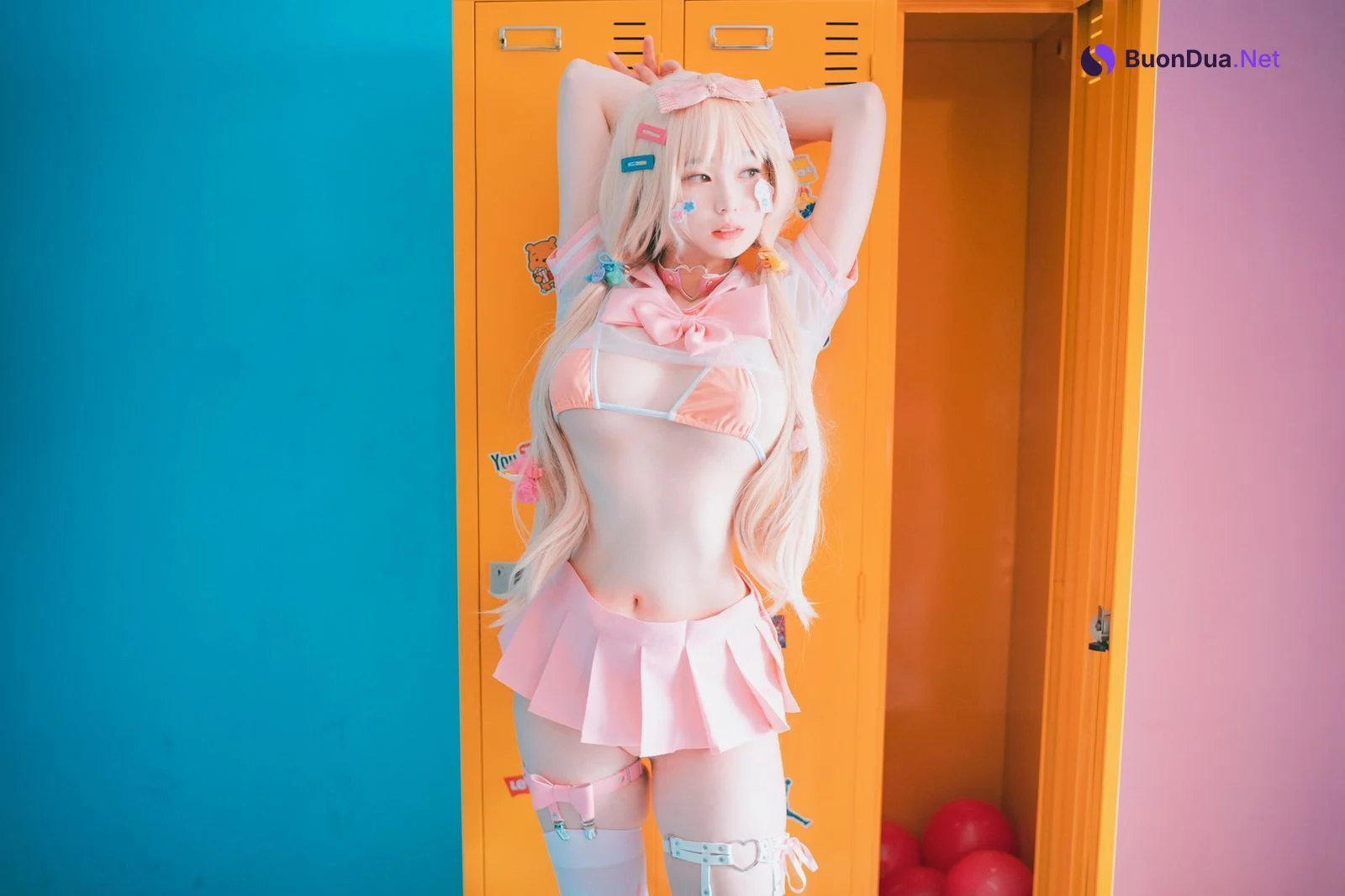 Bambi 밤비, [DJAWA] Sheer Pink - 写真 4