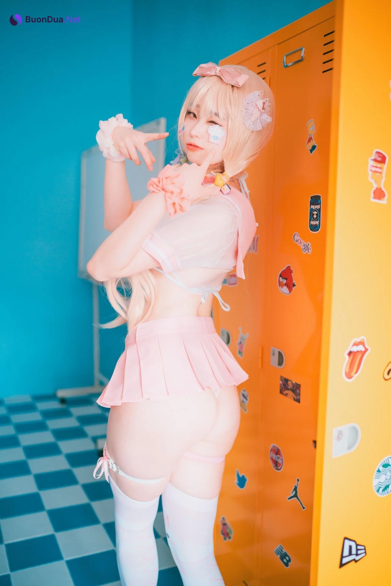 Bambi 밤비, [DJAWA] Sheer Pink - 写真 6