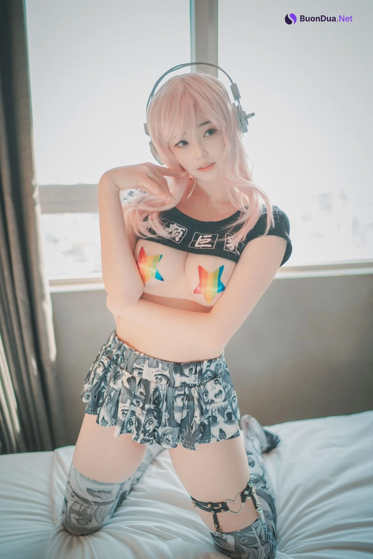 Bambi 밤비, [DJAWA] Sonico w/ Micro-top (Super Sonico) - Photo 5