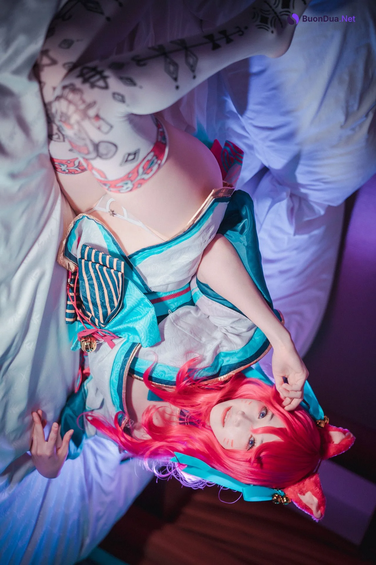 Bambi 밤비, DJAWA ‘Spirit Blossom Ahri’ Set.01 - Photo 17