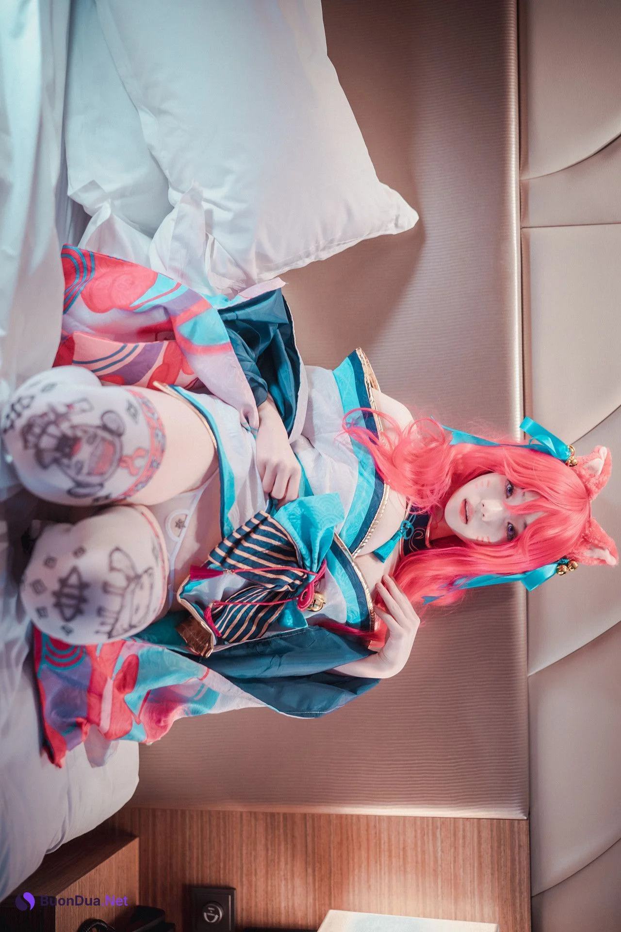 Bambi 밤비, DJAWA ‘Spirit Blossom Ahri’ Set.01 - Photo 3