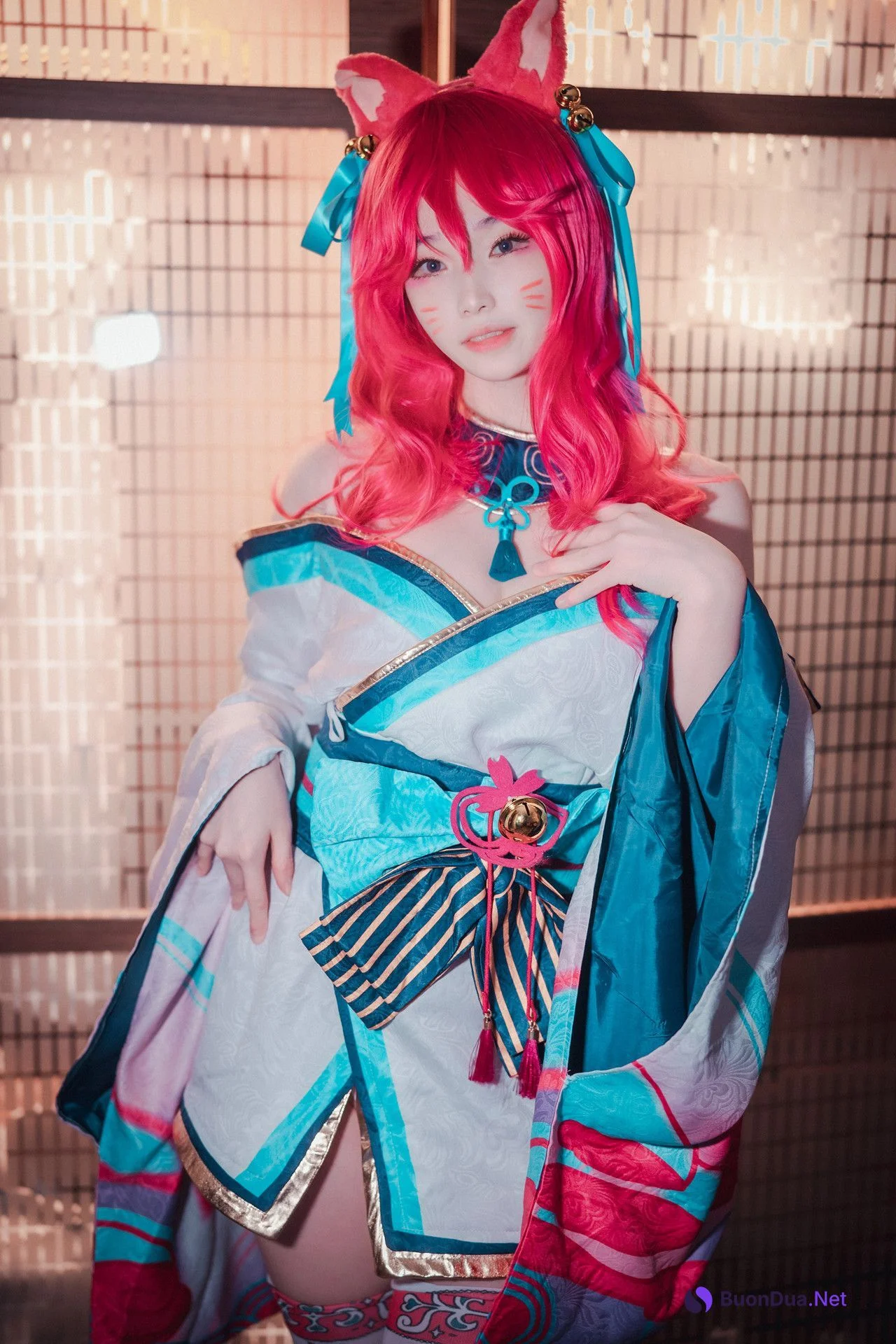 Bambi 밤비, DJAWA ‘Spirit Blossom Ahri’ Set.02 - Photo 13
