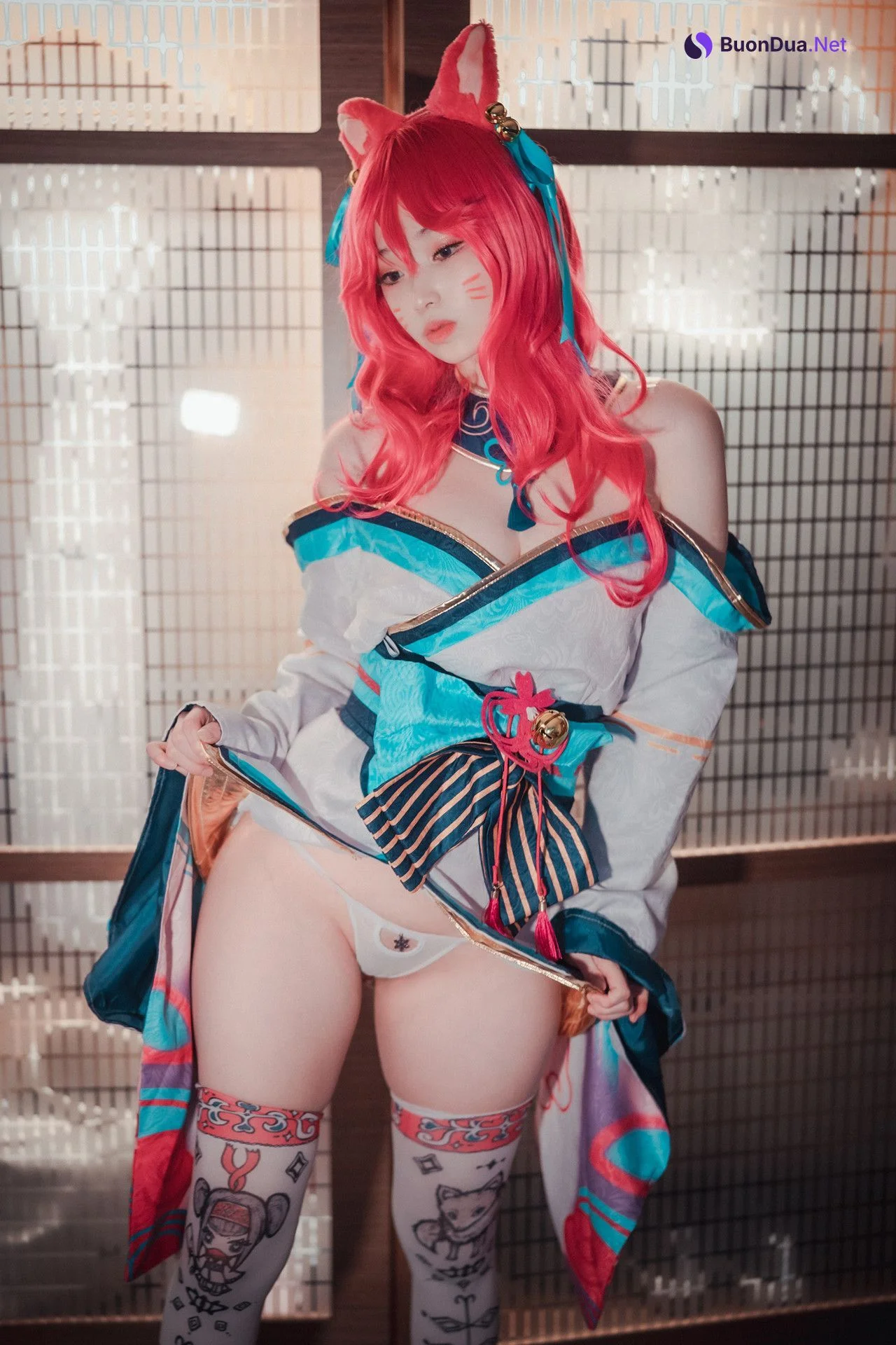 Bambi 밤비, DJAWA ‘Spirit Blossom Ahri’ Set.02 - Photo 14