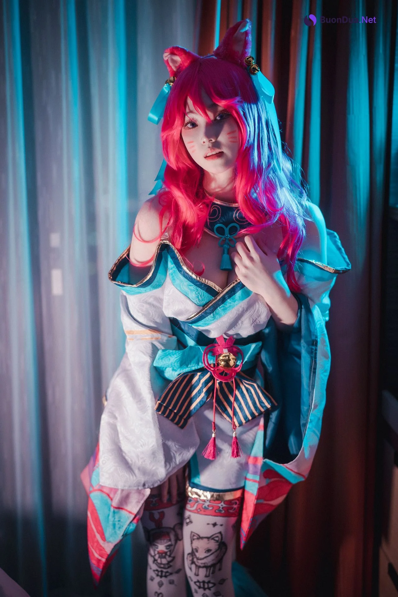 Bambi 밤비, DJAWA ‘Spirit Blossom Ahri’ Set.02 - Photo 2