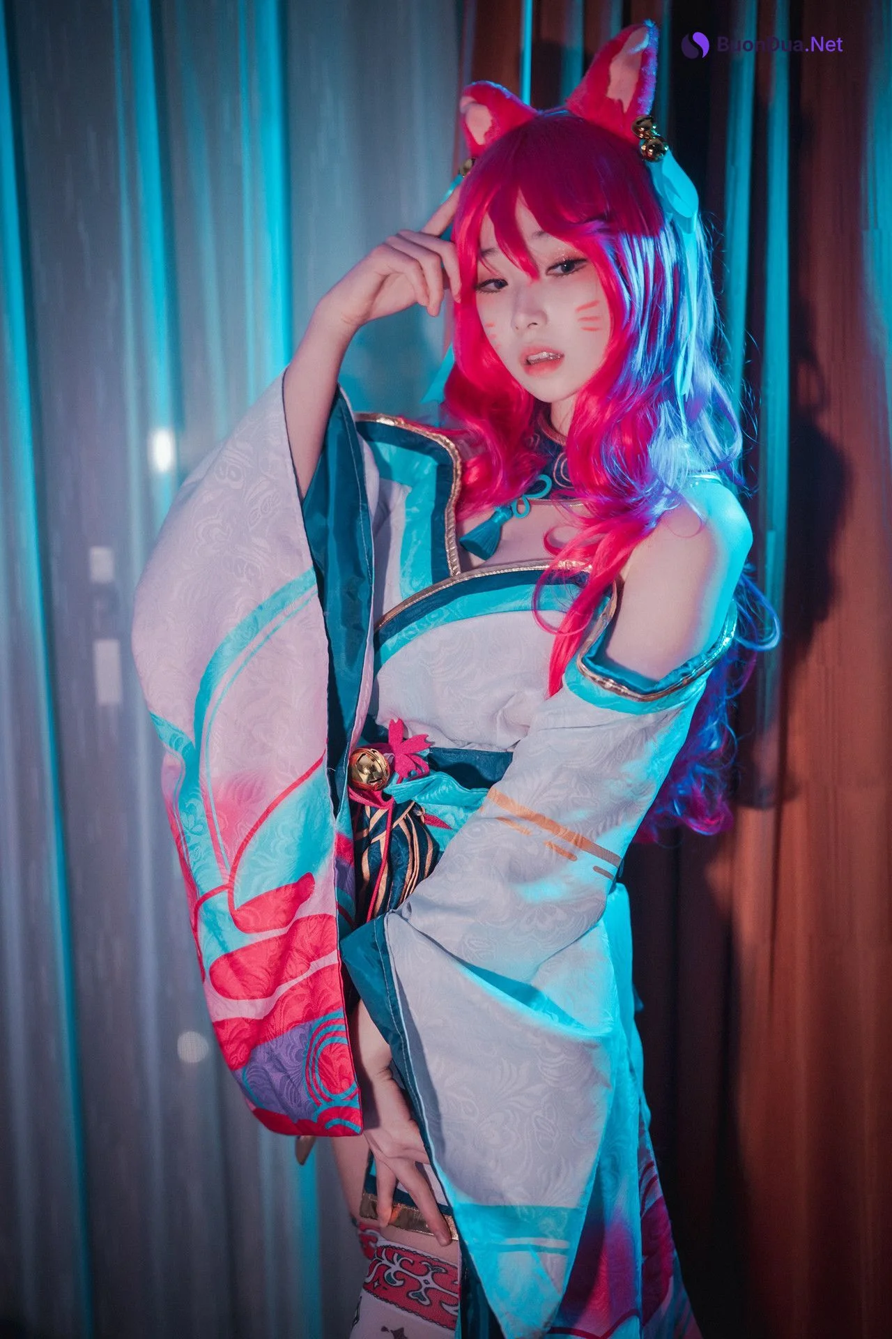 Bambi 밤비, DJAWA ‘Spirit Blossom Ahri’ Set.02 - Photo 3