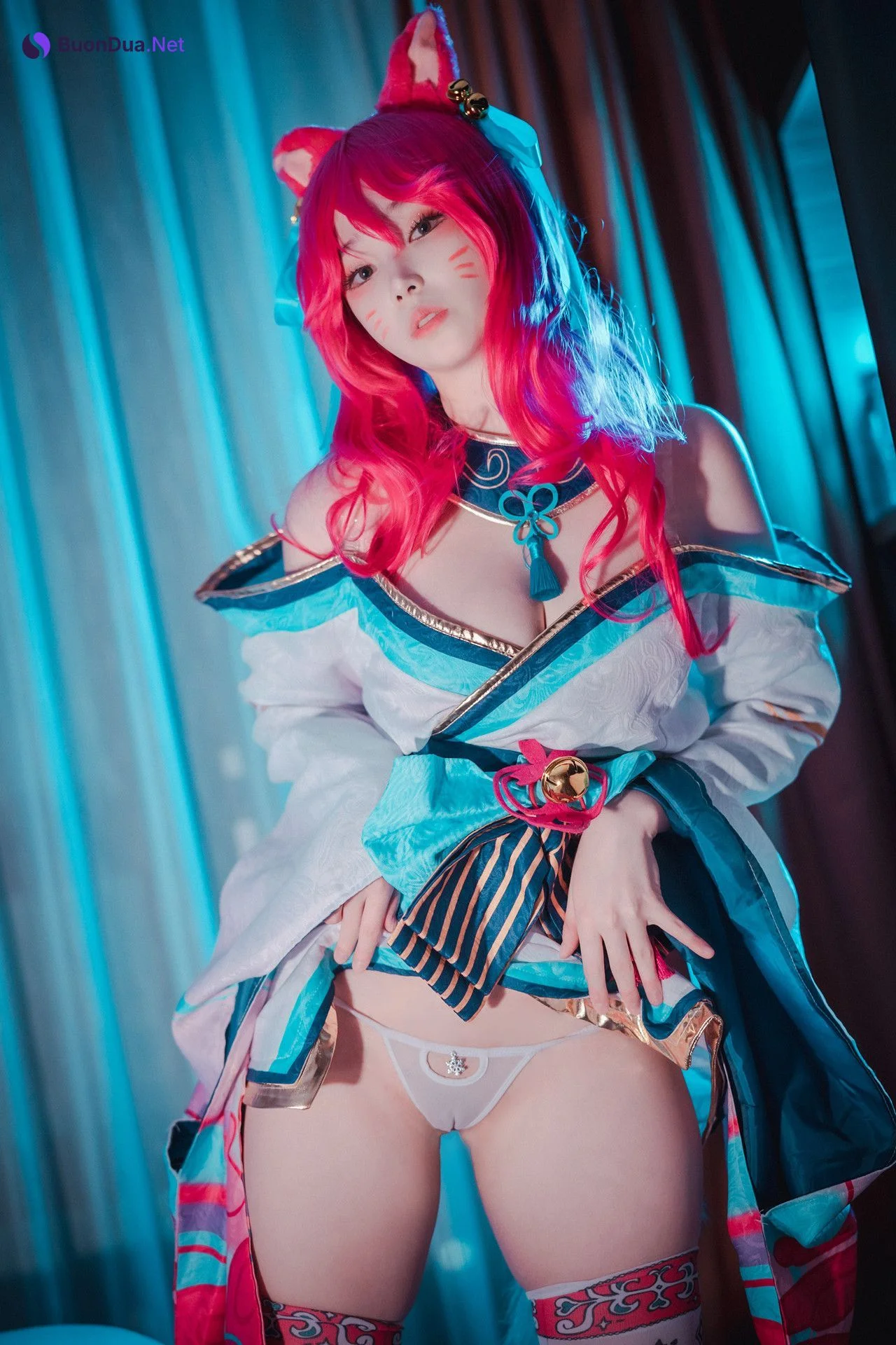 Bambi 밤비, DJAWA ‘Spirit Blossom Ahri’ Set.02 - Photo 6