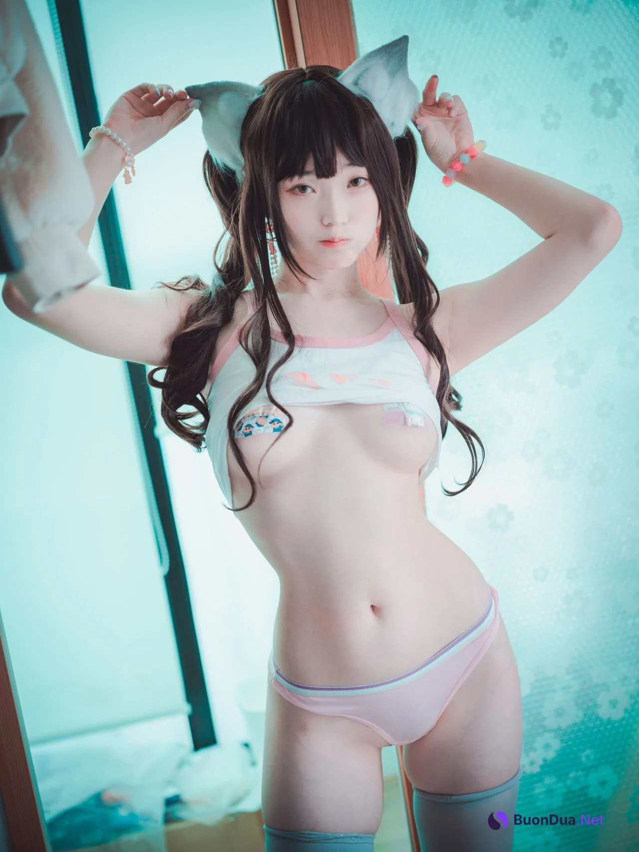 Bambi 밤비, [DJAWA] The cat I picked up turned into a girl Set.01 - Photo 4