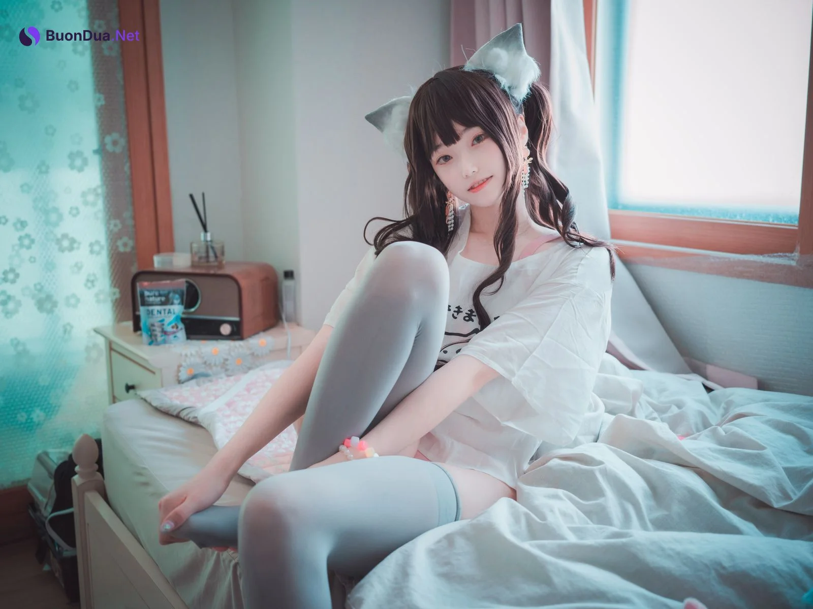 Bambi 밤비, [DJAWA] The cat I picked up turned into a girl Set.02 - Photo 14