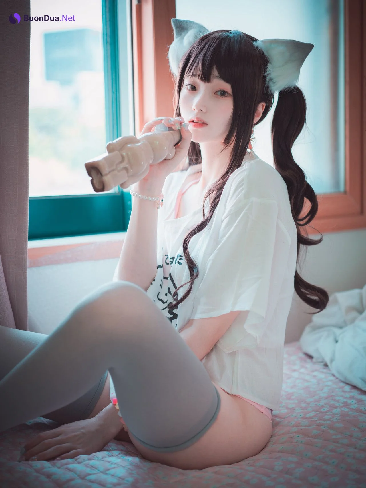 Bambi 밤비, [DJAWA] The cat I picked up turned into a girl Set.02 - Photo 18