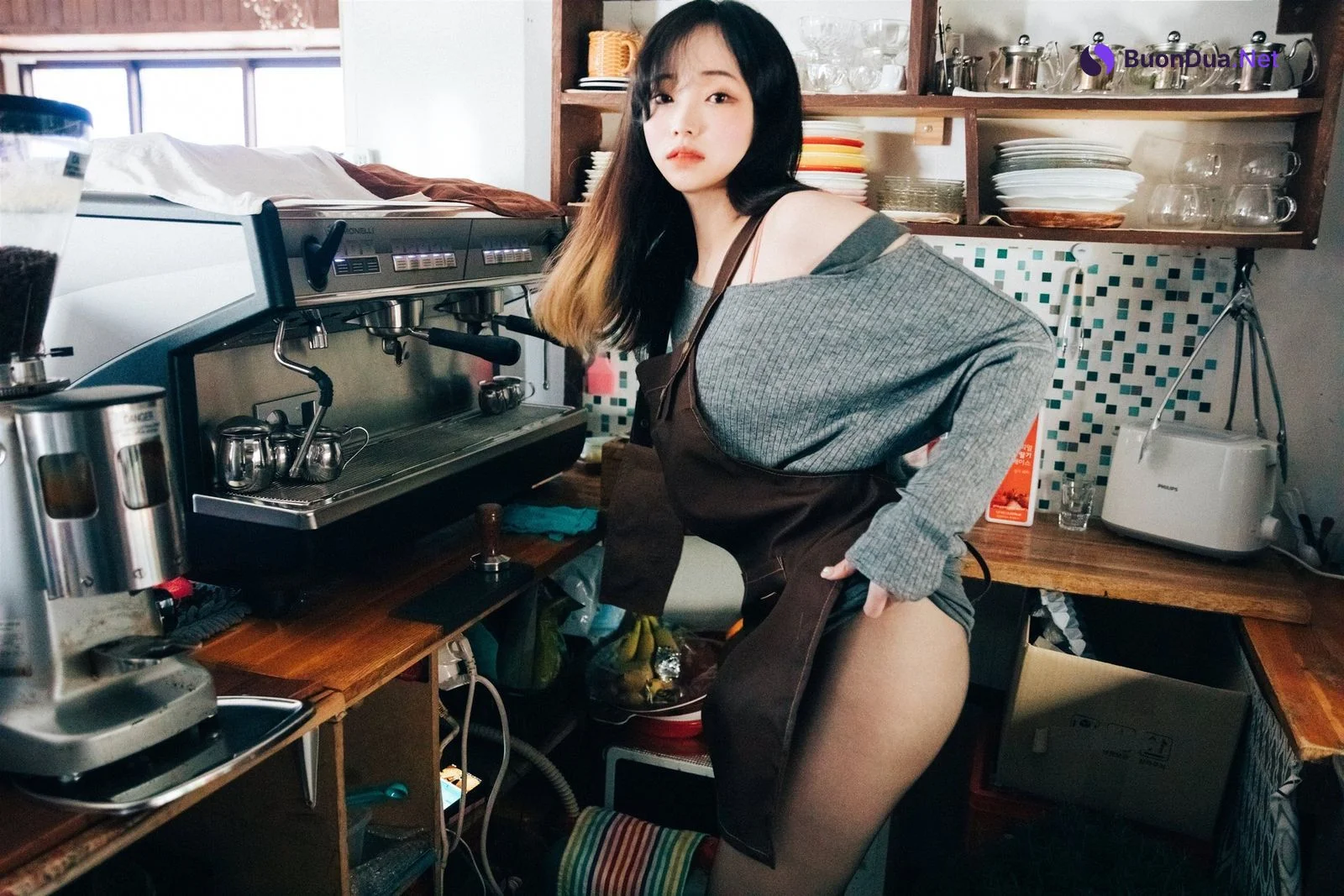 Bambi 밤비, [Loozy] Cafe Alba Set.02 - 写真 9