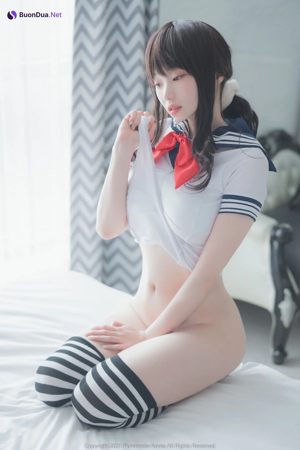 Bambi 밤비, [PURE MEDIA] Vol.115 누드 디지털화보 Set.02 - Photo 18