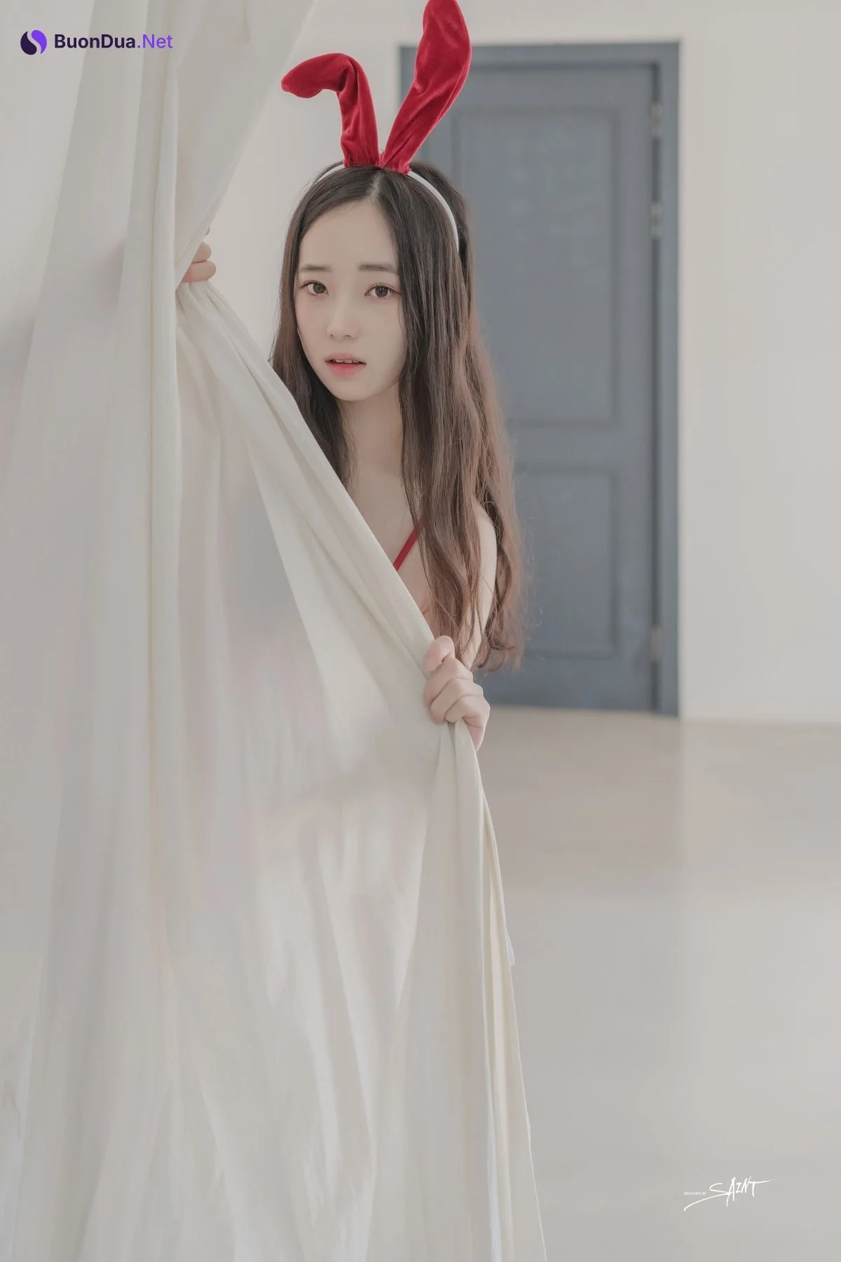 Bambi 밤비, [SAINT Photolife] BAMBI Vol.02 – Set.01 - Photo 19