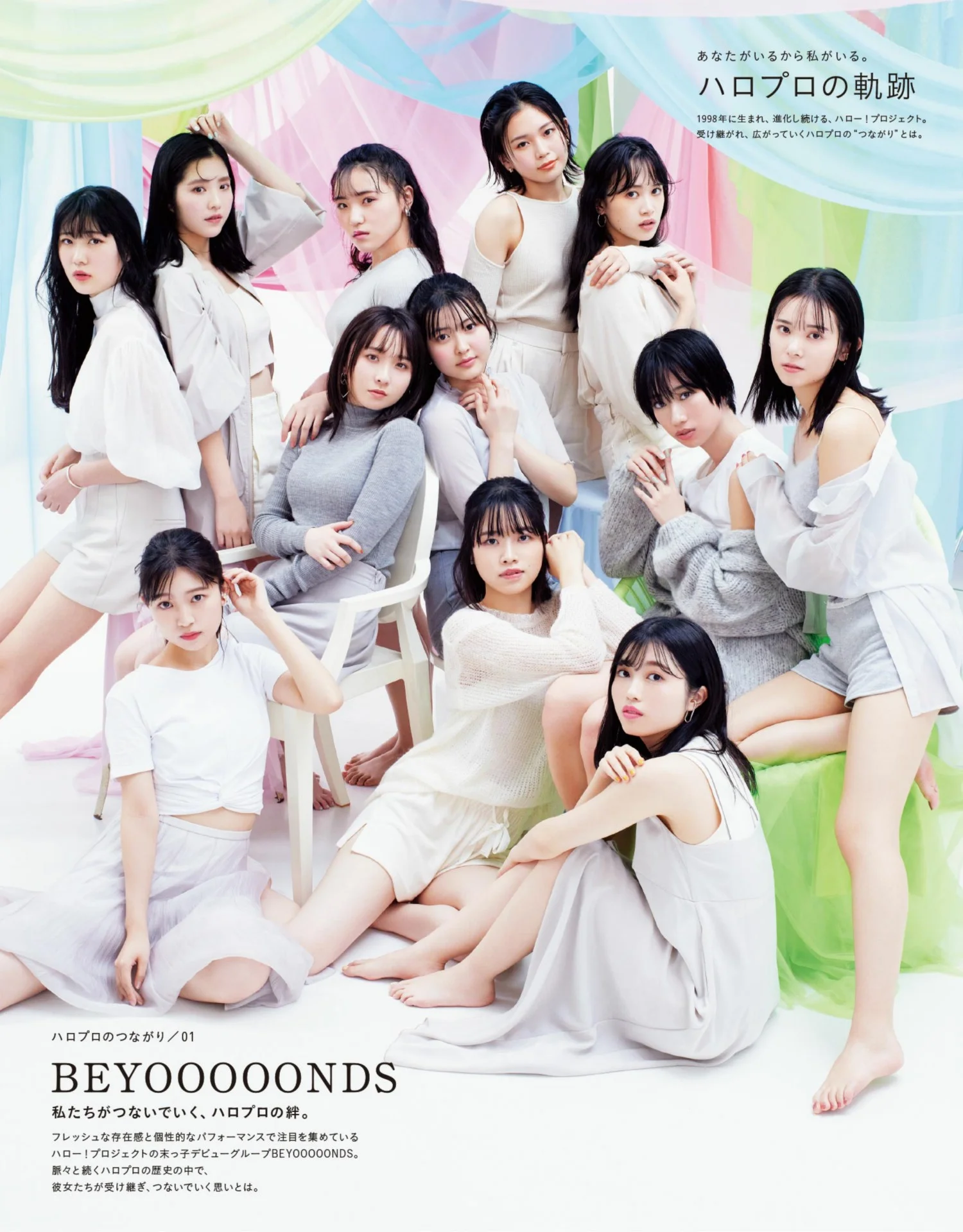 BEYOOOOONDS ビヨーンズ, Anan 2022.01.12 (アンアン 2022年1月12日号)