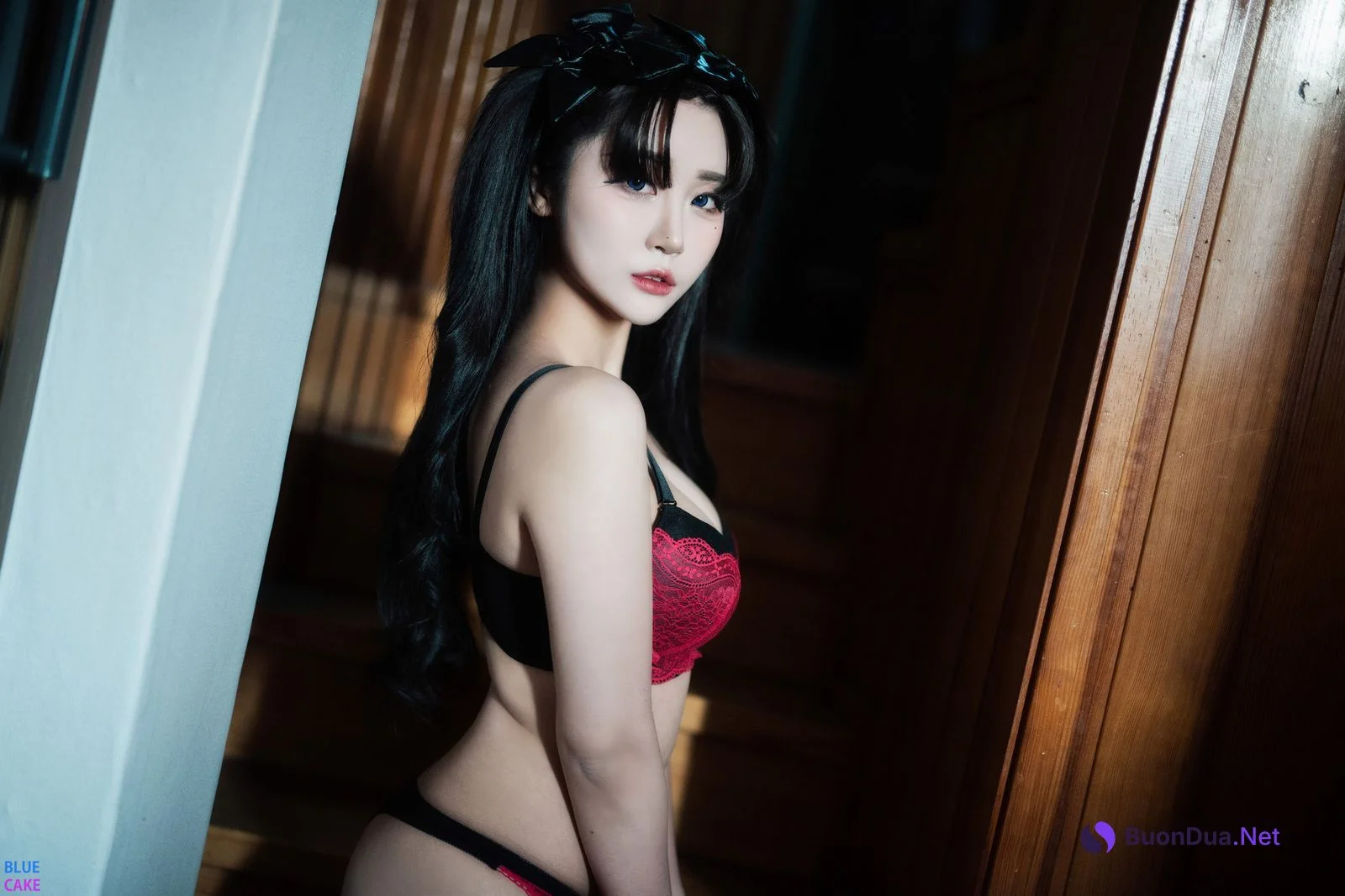 정보미 & 권지아, [BLUECAKE] Fate Saber x Thosaka Rin Lingerie.Ver Set.01 - Photo 19