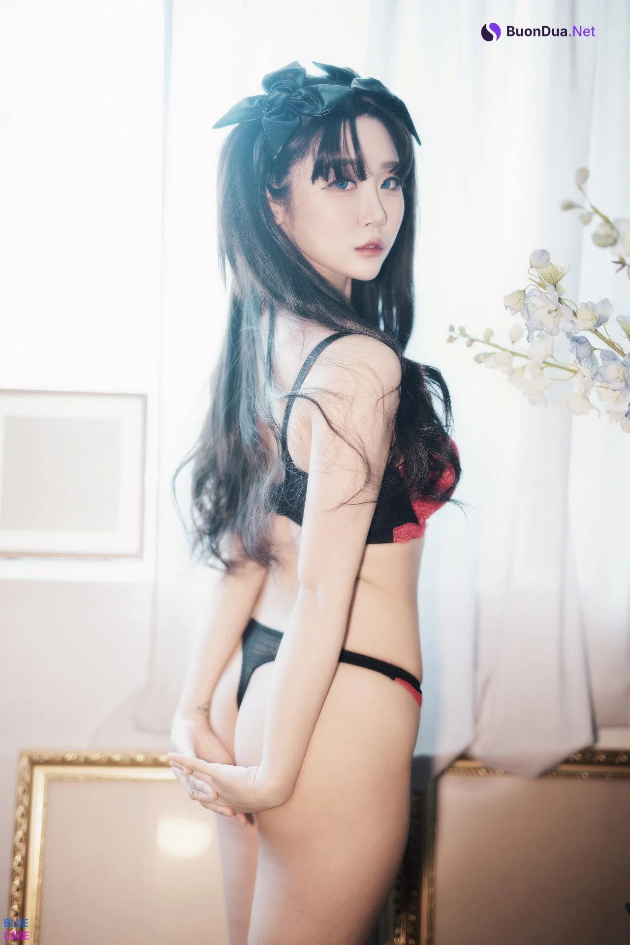 정보미 & 권지아, [BLUECAKE] Fate Saber x Thosaka Rin Lingerie.Ver Set.01 - Photo 4