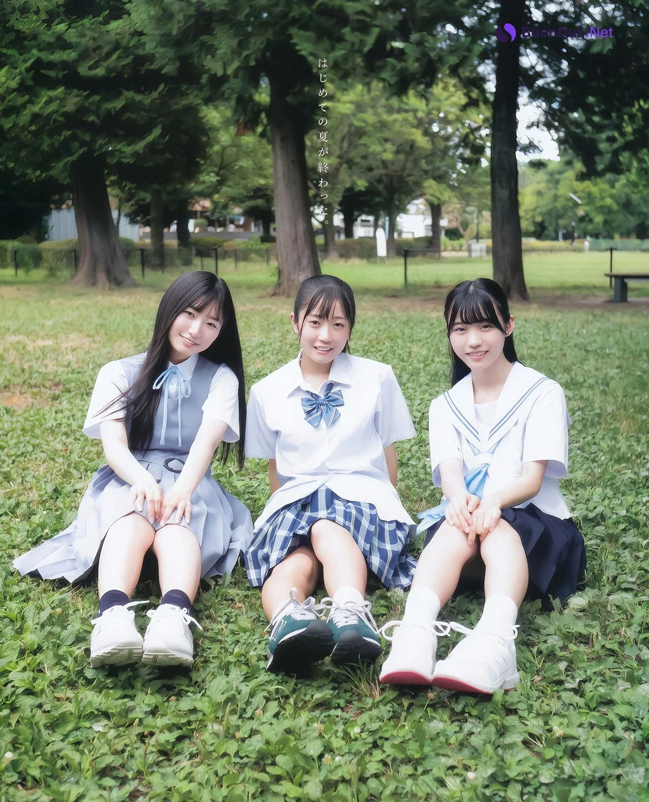 金澤亜美 須永心海 萩原心花, BOMB! 2023.10 (ボム 2023年10月号) - Photo 3