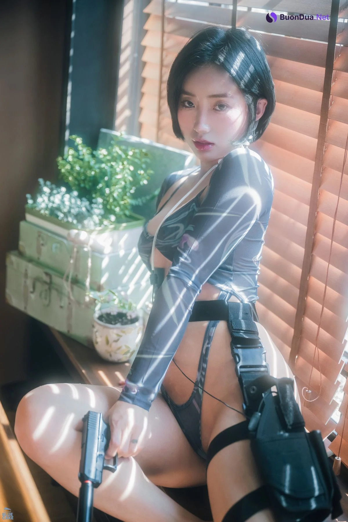 Booty Queen, [BLUECAKE] Secret Agent (+RED.Ver) Set.01 - Photo 13