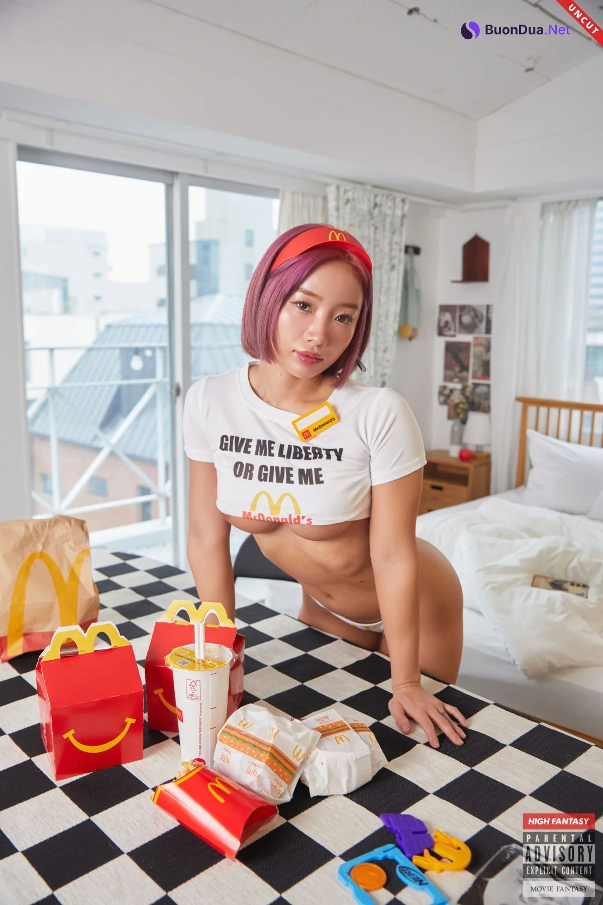 Booty Queen 엉덩퀸, HIGH FANTASY Vol.03 “Delivery Girl” - Photo 13