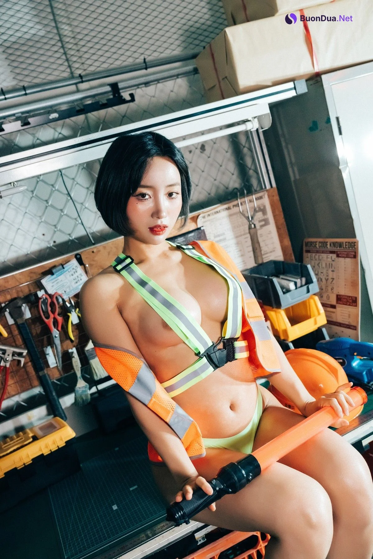 Booty Queen, [Loozy] Naked Worker Set.01 - 照片 12
