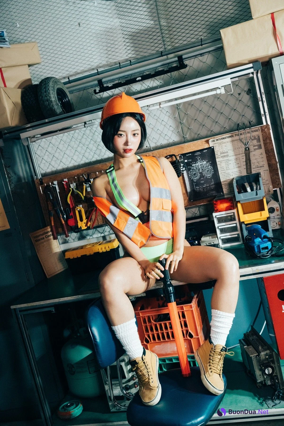 Booty Queen, [Loozy] Naked Worker Set.01 - 照片 4