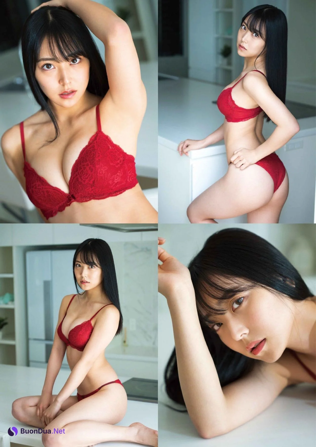 白間美瑠, 上西怜, 本郷柚巴, BUBKA 2021.08 (ブブカ 2021年8月号) - รูปภาพ 11