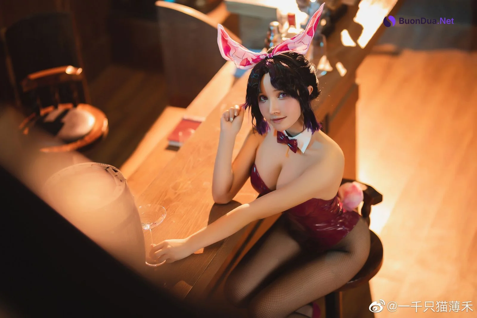 [一千只猫薄禾] 鬼灭之刃 蝴蝶忍 Bunny Girl - Photo 8