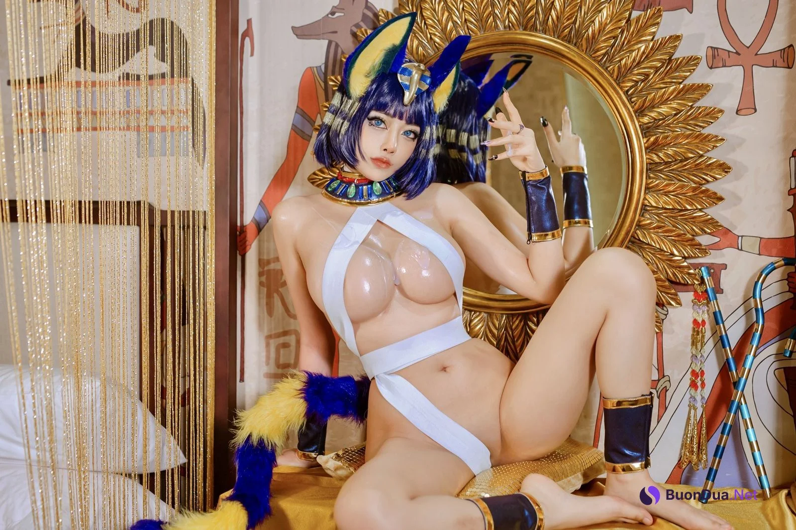 萝莉Byoru Cosplay Lewd Ankha ナイル - Photo 9