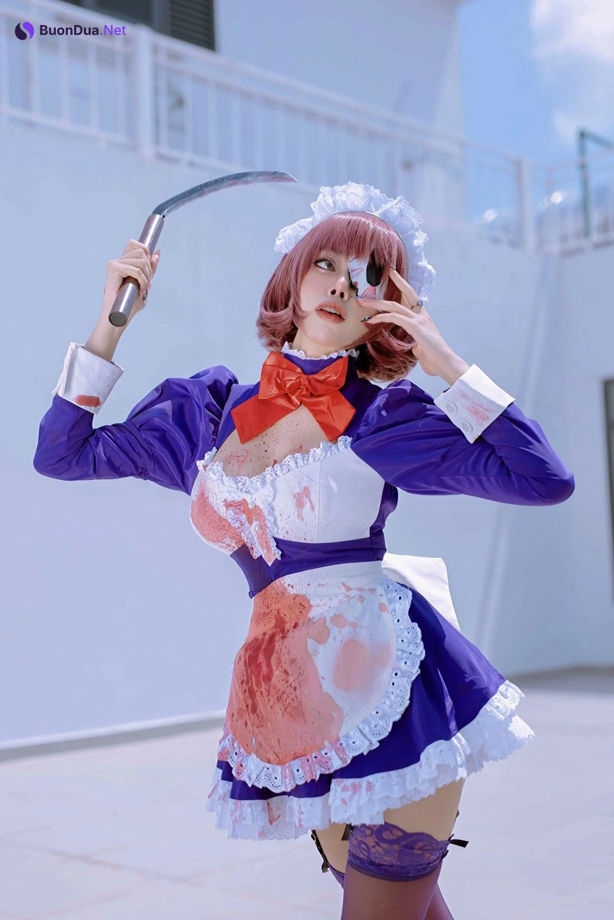 萝莉Byoru Cosplay メイド仮面 Maid Mask - Photo 2
