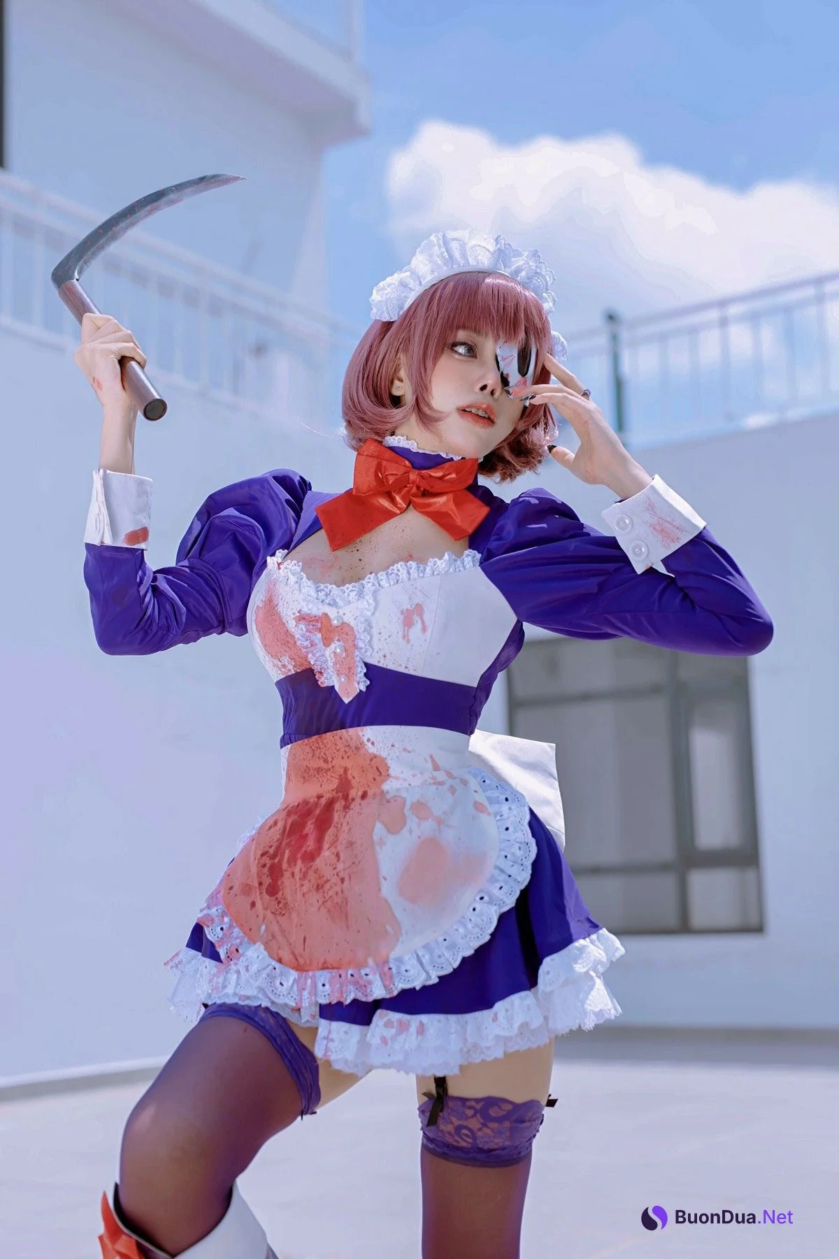 萝莉Byoru Cosplay メイド仮面 Maid Mask - Photo 3