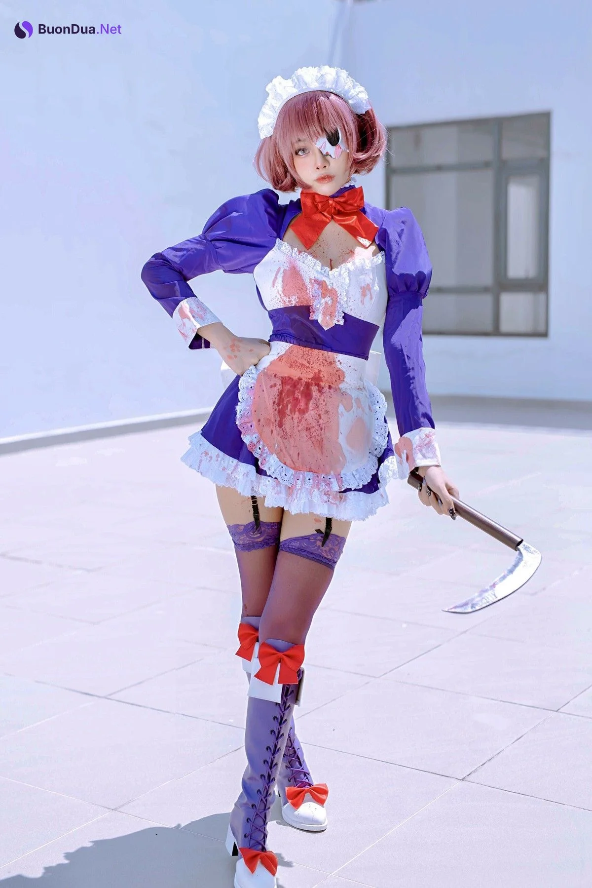 萝莉Byoru Cosplay メイド仮面 Maid Mask - Photo 5
